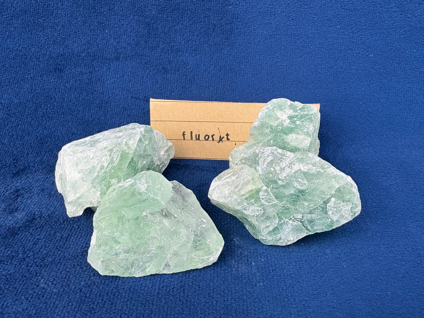 Fluoryt bryłka