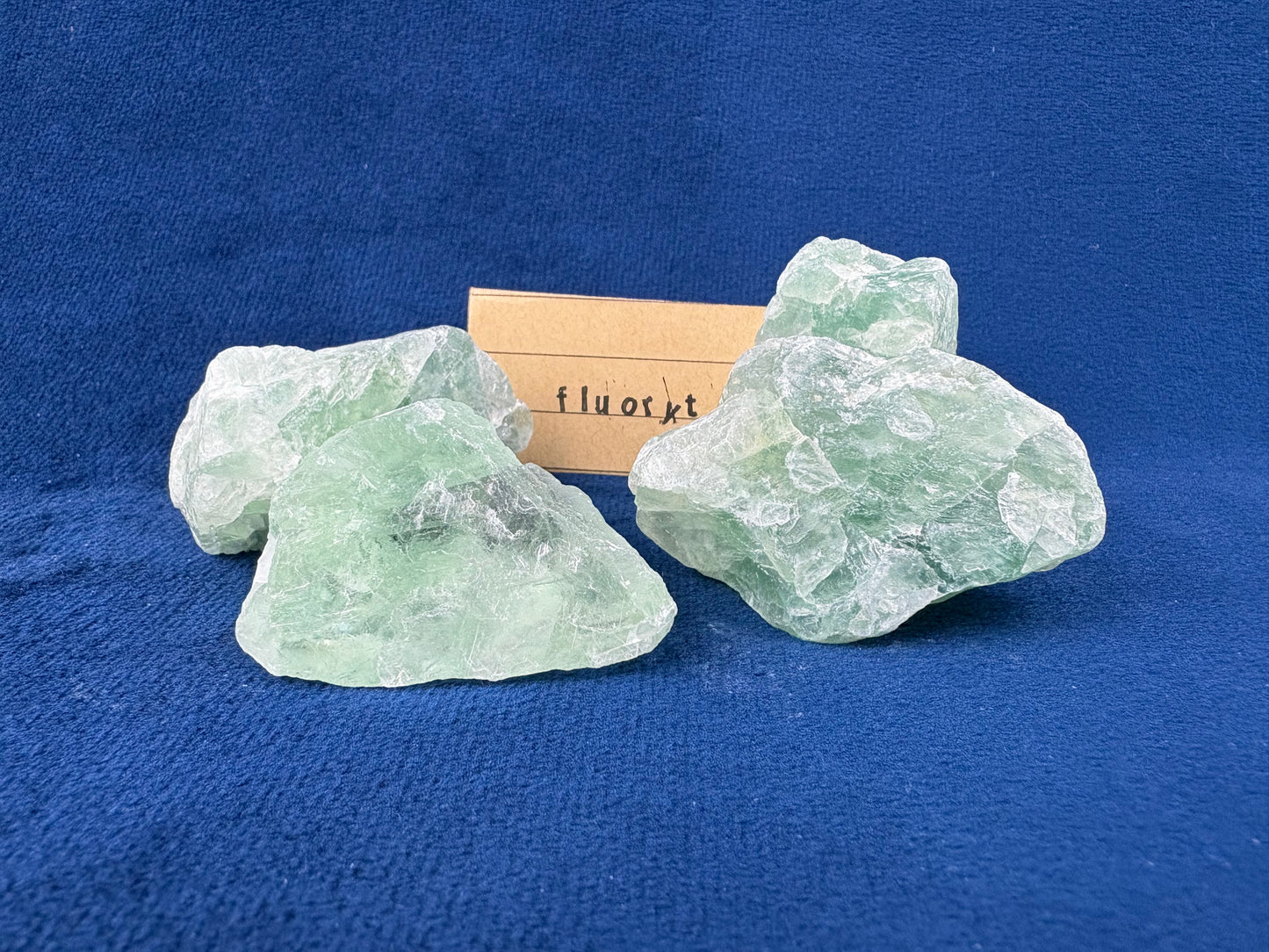 Fluoryt bryłka