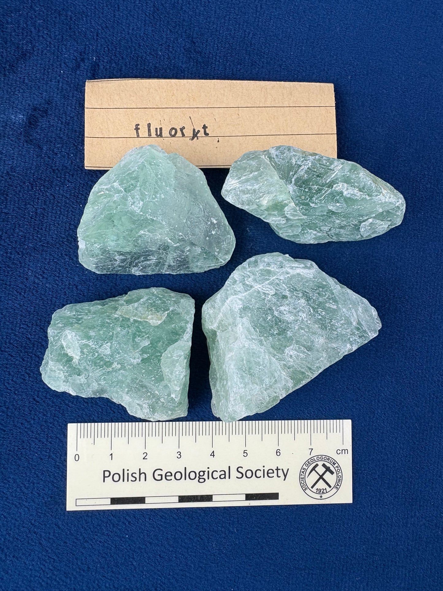 Fluoryt bryłka